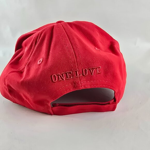 Raising Canes Hat Red Adjustable Chicken Fingers Restaurant Employee Promo Cap - Picture 6 of 9